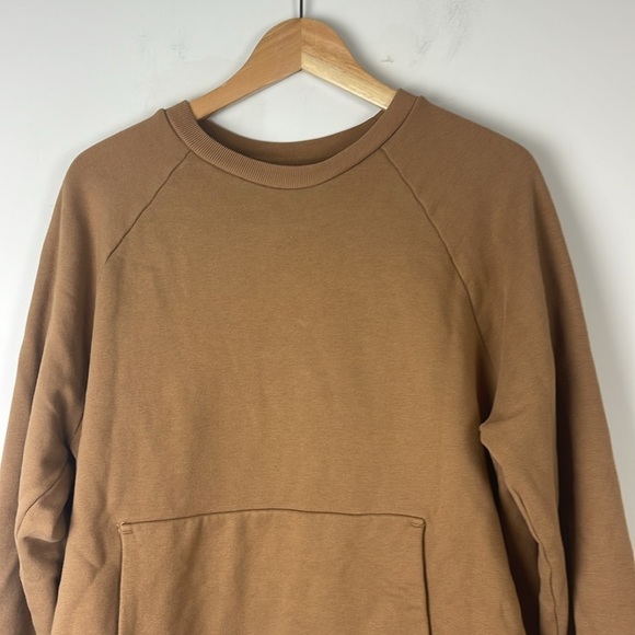 Everlane The Track Crewneck Toasted Coconut Size Medium - Picture 3 of 9